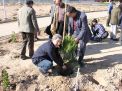 گزارش تصویری مراسم روز درخت کاری و تقدیر از نیروهای باغبانی دانشگاه